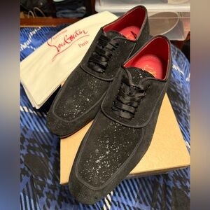 Christian Louboutin LAFITTE FLAT J323 BLACK/LINE